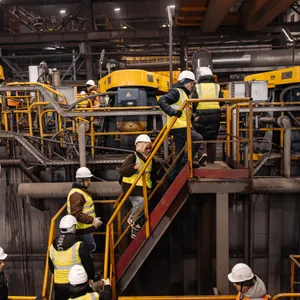 Делегация на производстве